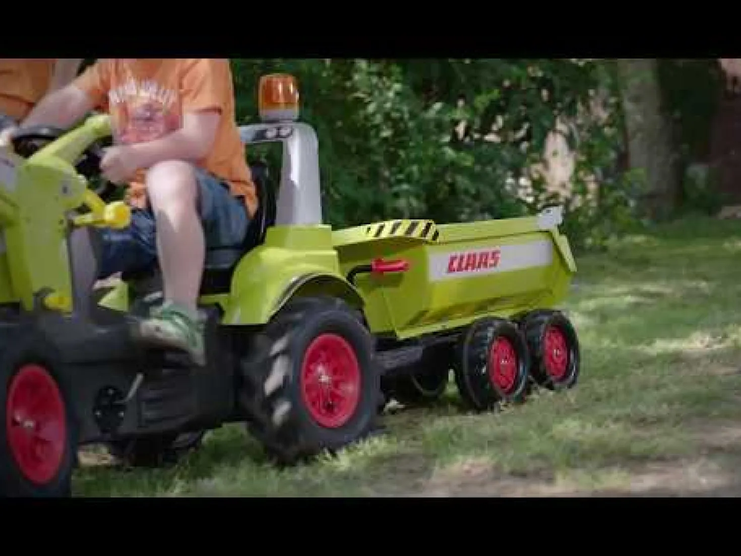 Aanhanger Rolly Toys Claas Halfpipe