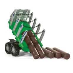 Aanhanger Rolly Toys Met Boomstammen