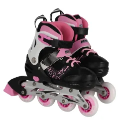 Alert Inline skates roze/zwart maat 30-33