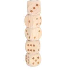 Alert Outdoor Dobbelset XL Hout Compleet Met Scoreblok