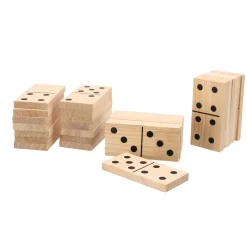 Alert Outdoor Spel Domino XL Hout 7,5 x 15 cm 7,5x15cm