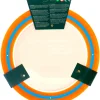 Alert Sport Frisbee Flying Ring 25cm