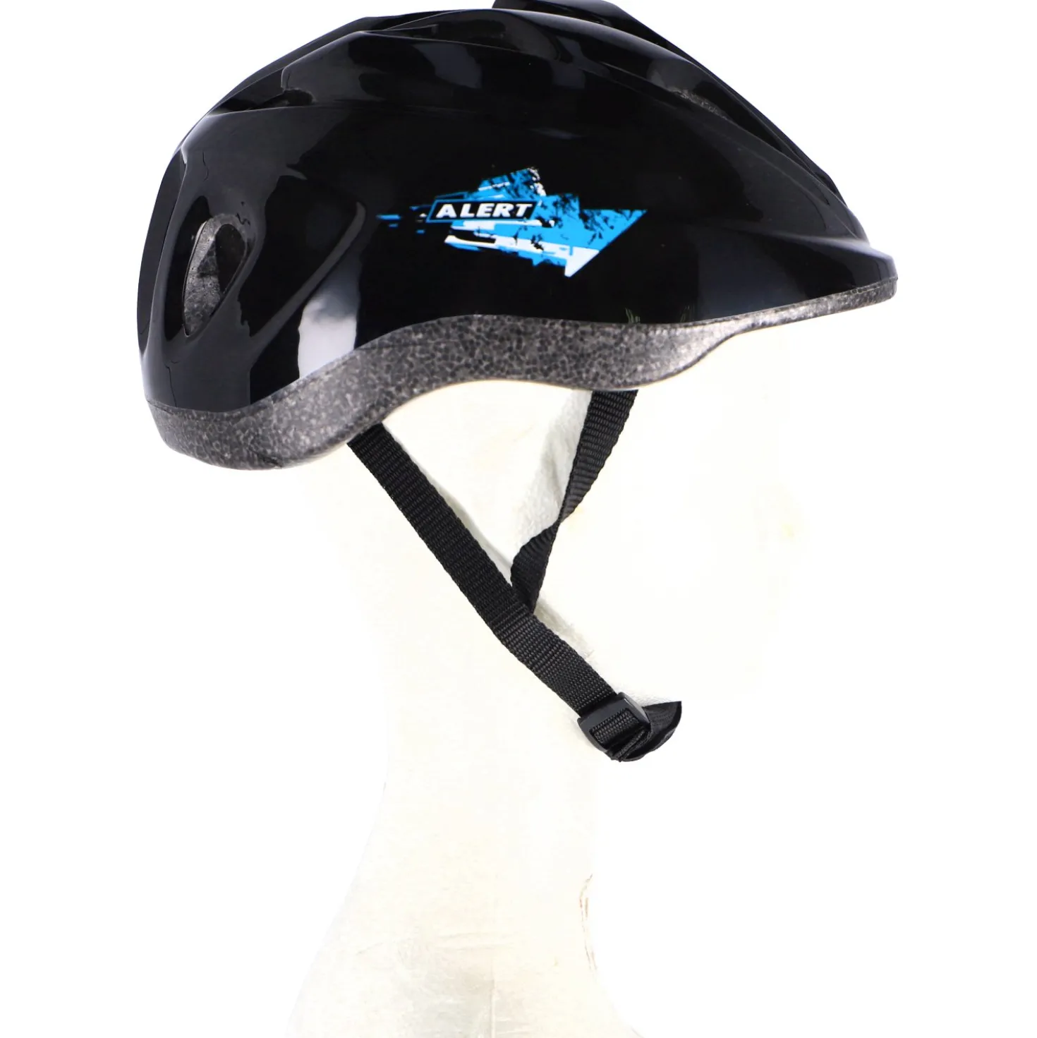 Alert Sport Skate Helm Verstelbaar Zwart