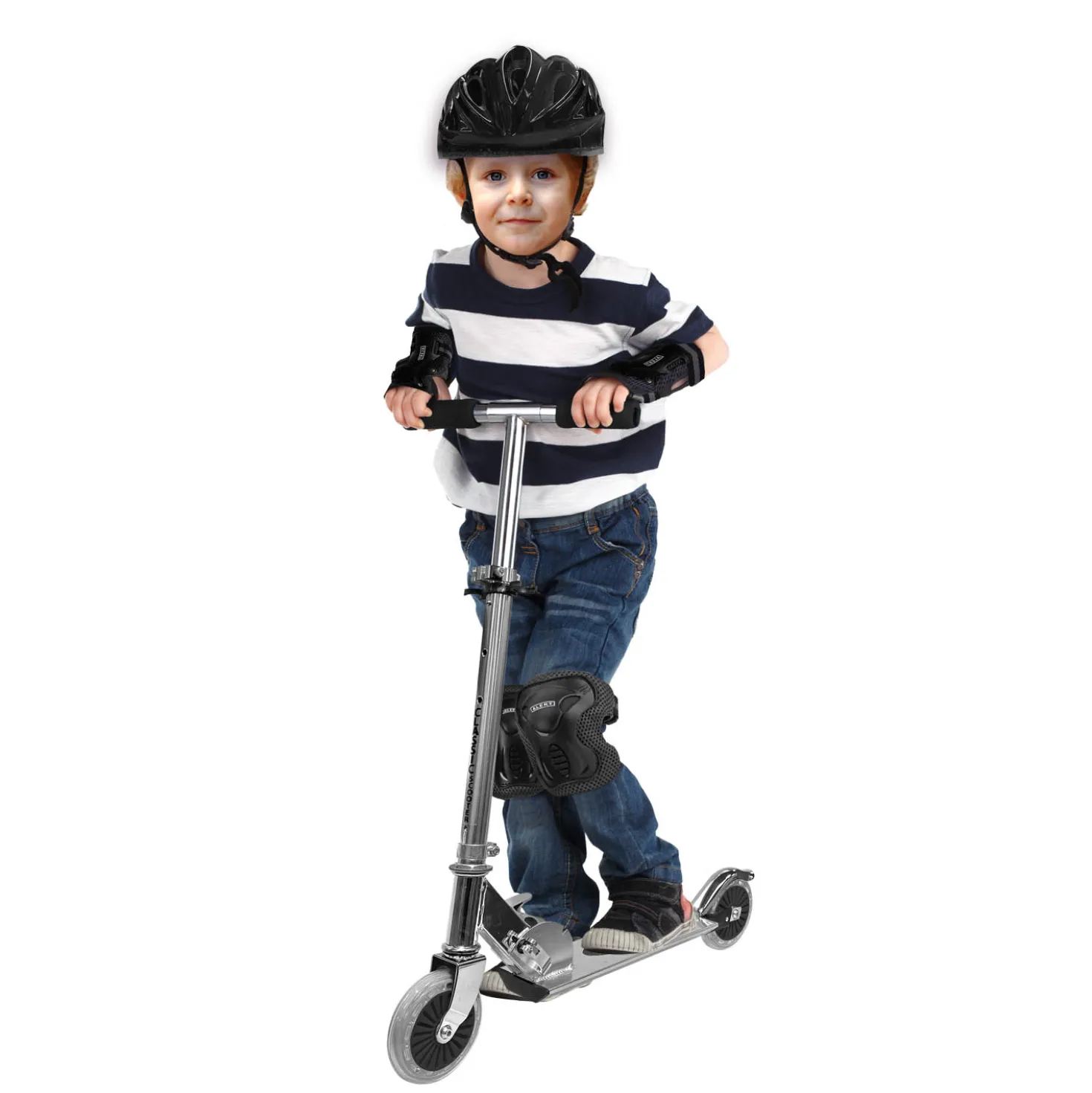 Alert Sport step scooter aluminium black