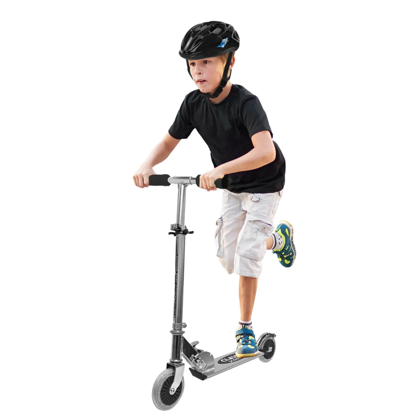 Alert Sport step scooter aluminium black
