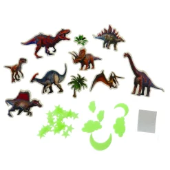 Amazing Cool dino glow in the dark set