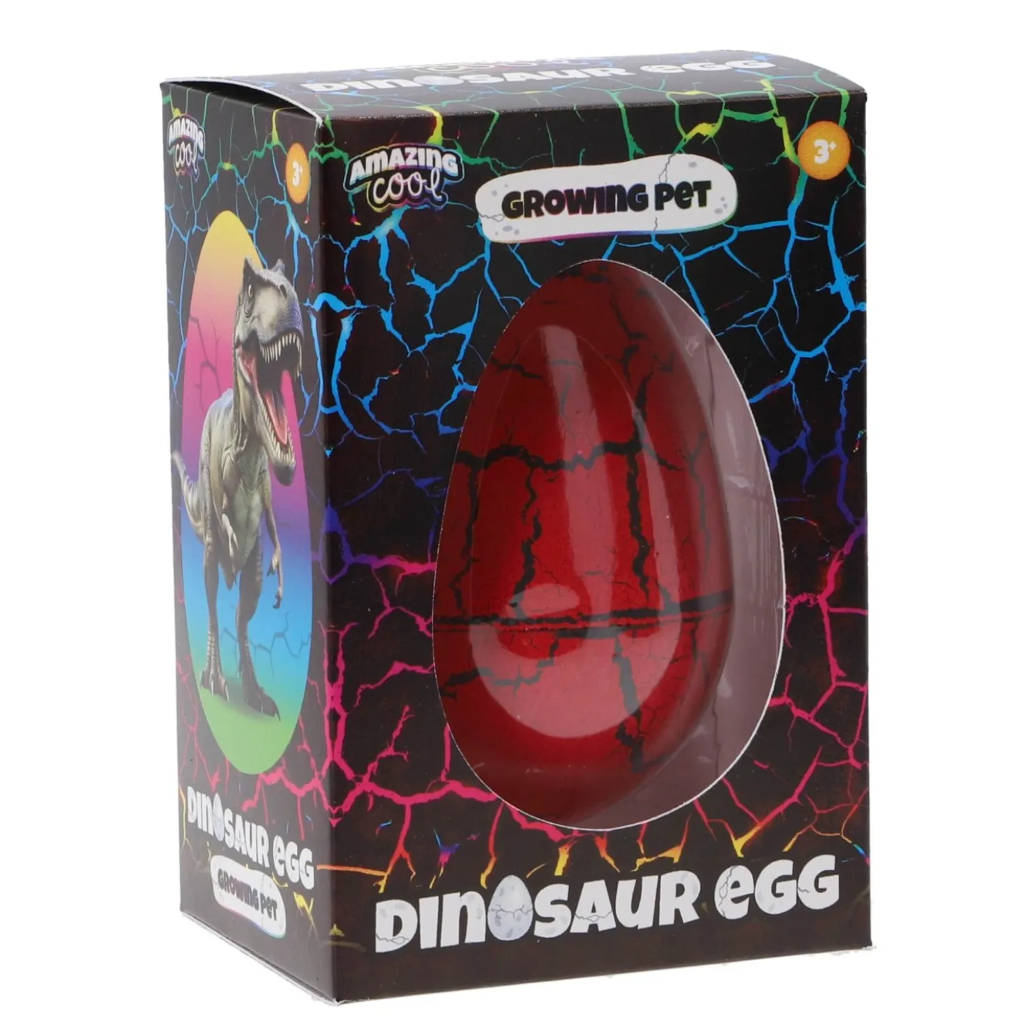 Amazing Cool Dino Groei Ei 11 Cm Kleur Assorti