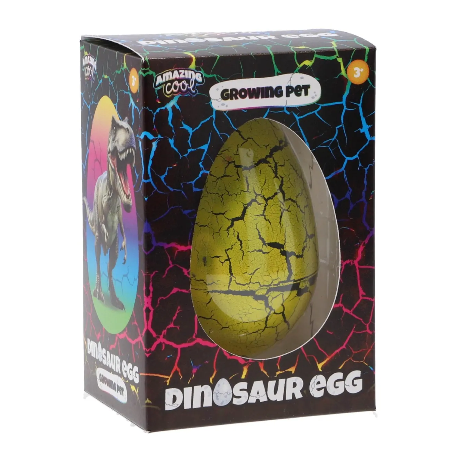 Amazing Cool Dino Groei Ei 11 Cm Kleur Assorti