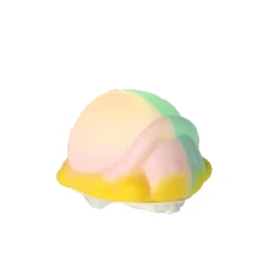 Auto/Schildpad springend met licht en geluid funny foam (USB oplaadbaar)