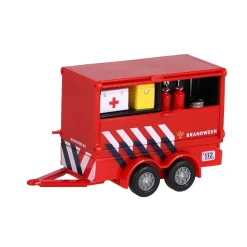 Auto Volkswagen transporter brandweer en aanhanger NL