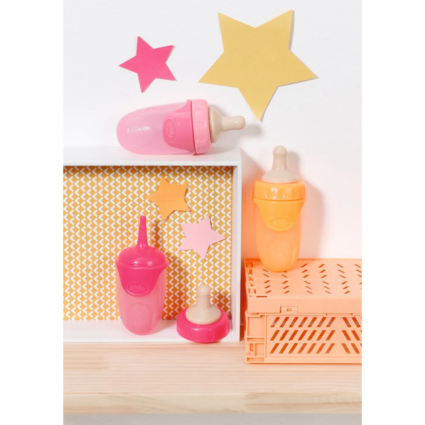 Baby Born Bottle With Cap 43cm Assorti