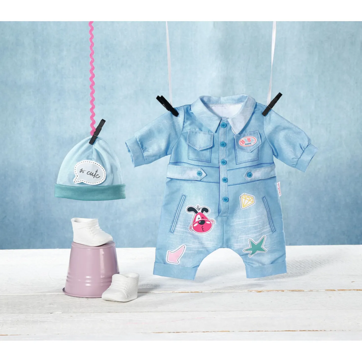 BABY born Deluxe Jean Overall 43cm
