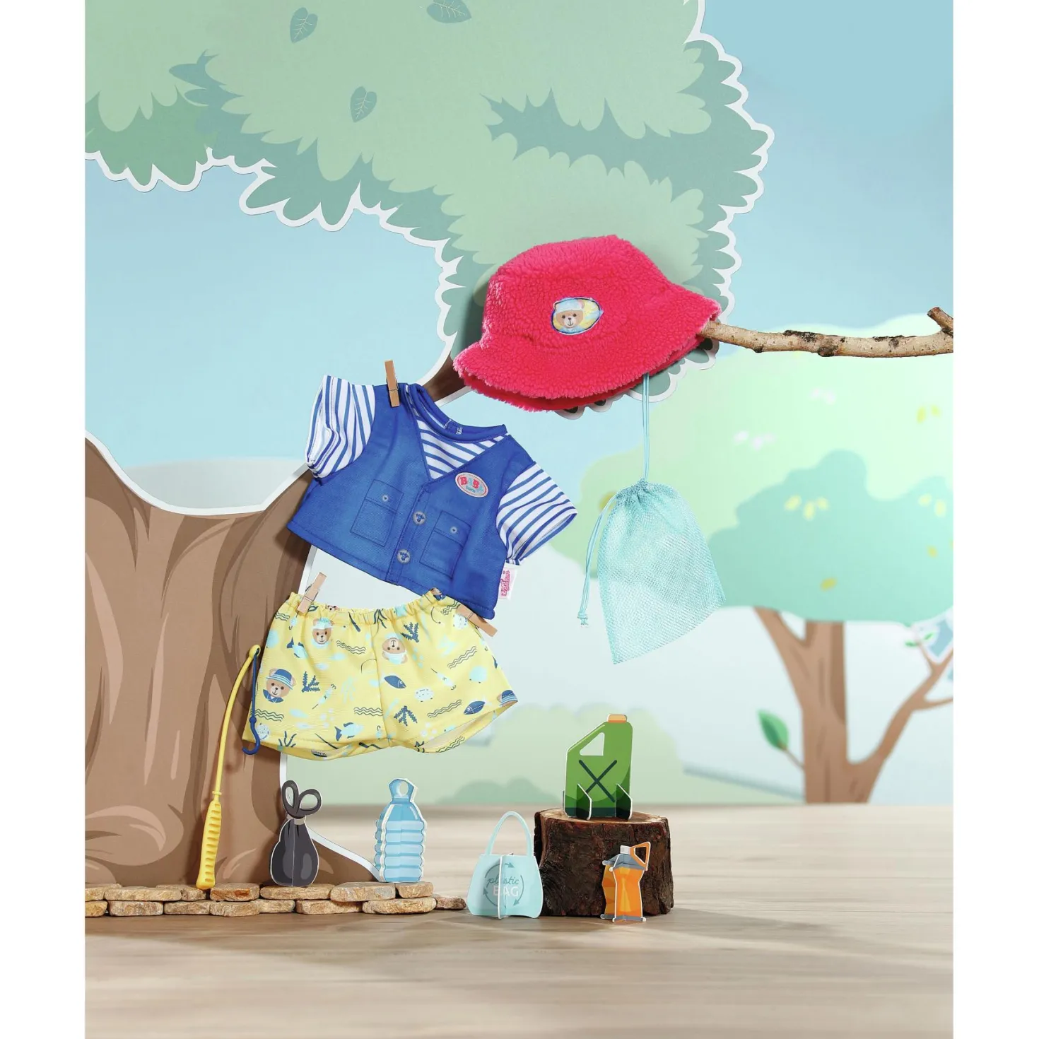 Baby Born Fisherman Outfit