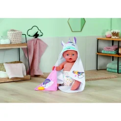 Baby Born Hooded Towel Set
