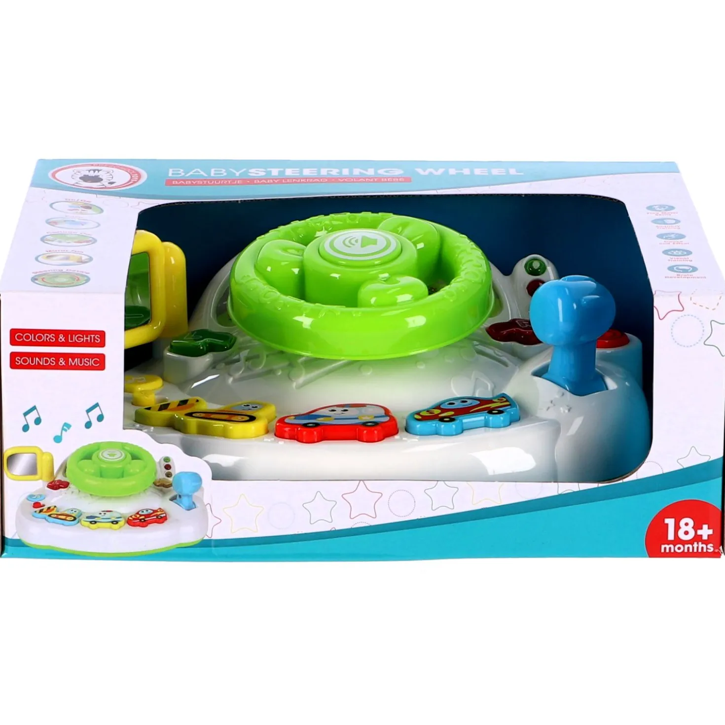 Baby Stuurtje Met Licht En Geluid Battery Operated