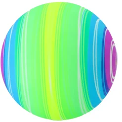 Bal fun plastic 23 cm assorti