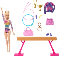 Barbie career gymastiek speelset