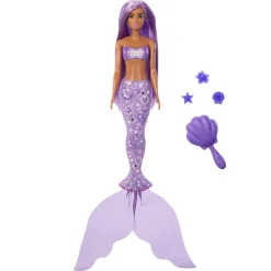 Barbie color reveal mermaid gems