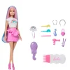 barbie fab rainbow sparkle hair play