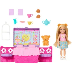 Barbie family chelsea thee party speelsetje