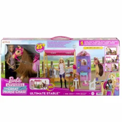 Barbie Family Horse Chase Ultieme Stal