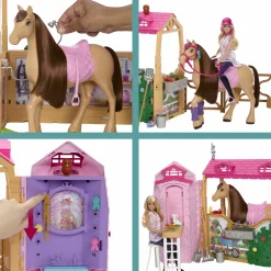 Barbie Family Horse Chase Ultieme Stal