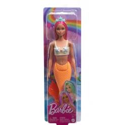 Barbie Fantasy basis zeemeermin licht roze haar