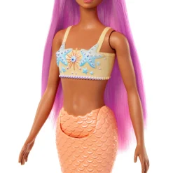 Barbie Fantasy basis zeemeermin licht roze haar