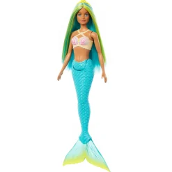 Barbie fantasy basis Zeemeermin groen/blauw haar