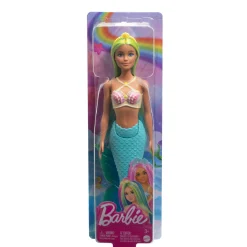 Barbie fantasy basis Zeemeermin groen/blauw haar