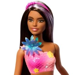 Barbie fantasy garden flower mermaid brunette