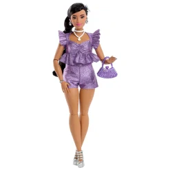 Barbie Fashion Deluxe Style Purple Shorts