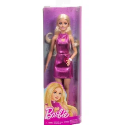 Barbie Fashionista pop pink dress heart cut out
