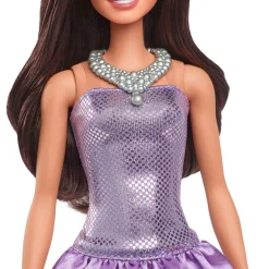 Barbie fashionista pop violet dress