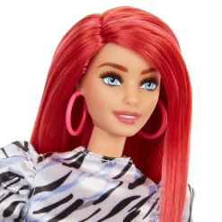 Barbie Fashionista Pop Zwart Wit Jurkje