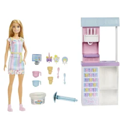 Barbie Ice Cream Shopkeeper speelset