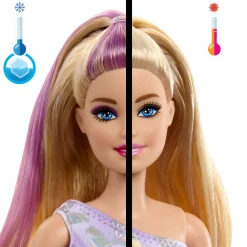 Barbie Party unboxed 2/1 pop met lichtroze jurk