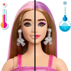 Barbie Reveal Party Unbox Glam Pink Curvy Doll