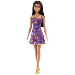 Barbie staterspop met vlinder jurk