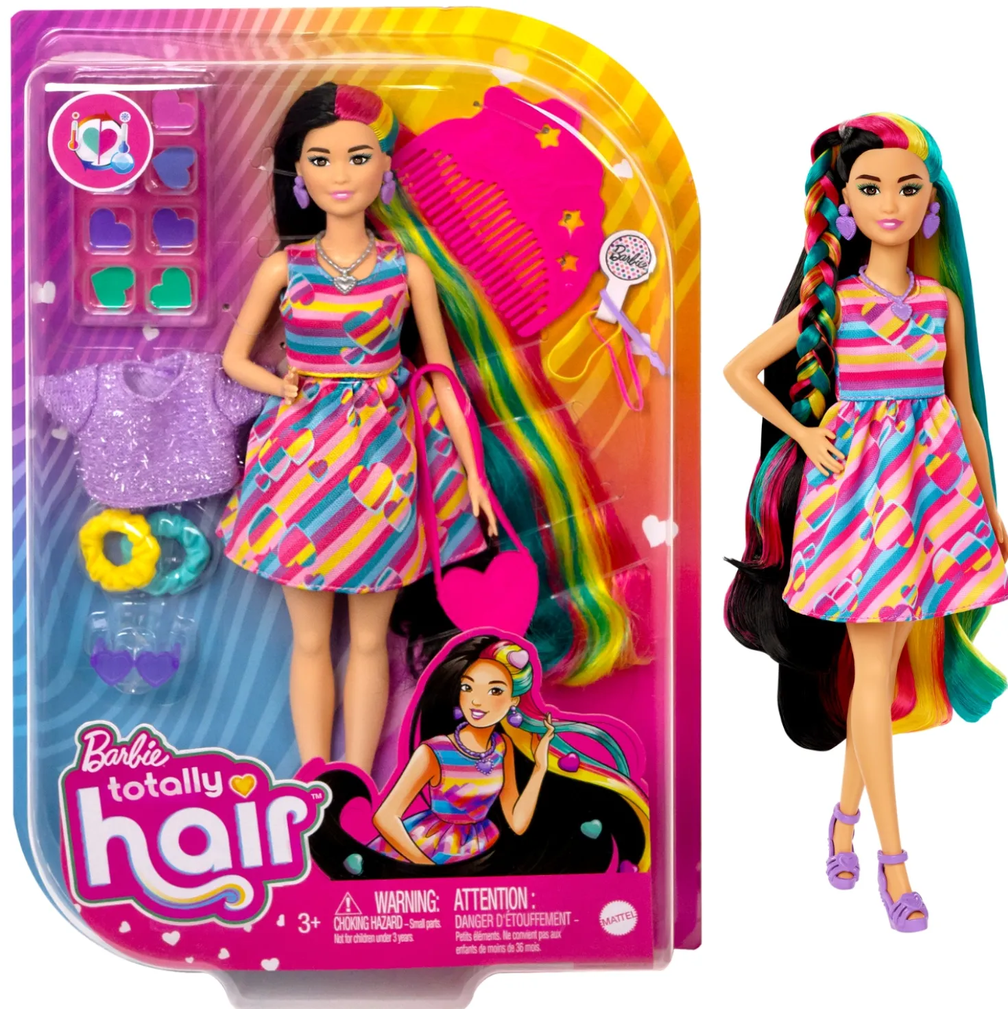 Barbie Totally Hair Flower Look