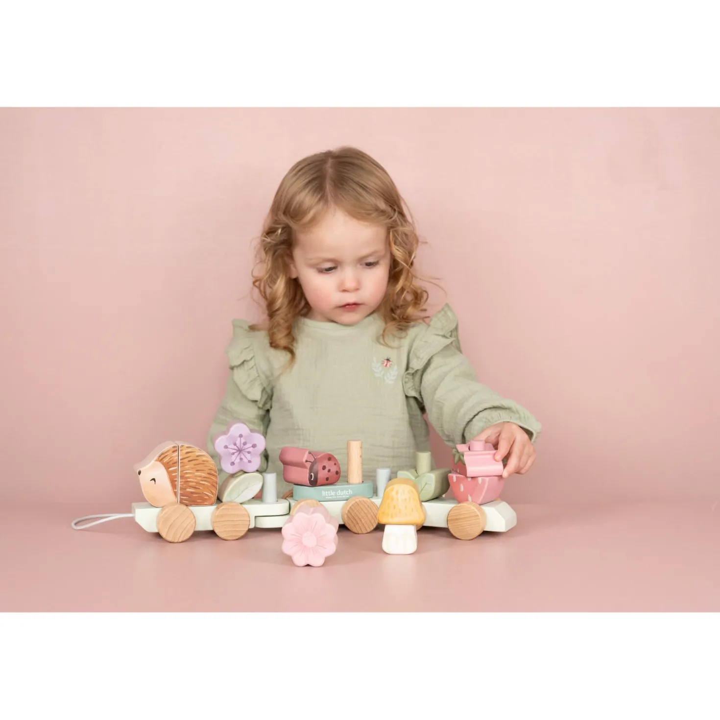 Blokkentrein Egel Fairy Garden