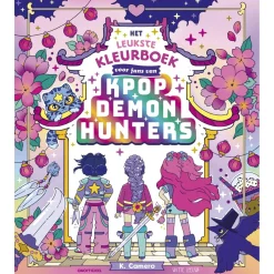 Boek Kleurboek Kpop Demon Hunters