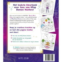 Boek Kleurboek Kpop Demon Hunters