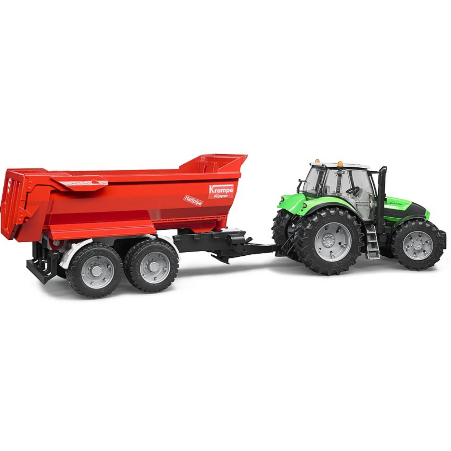 Bruder Aanhanger Krampe Tandem Halfpipe Kiepwagen
