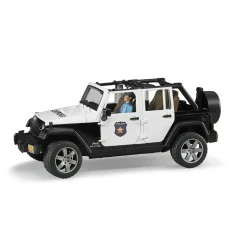 Bruder Auto Jeep Politie Wrangler Rubicon Unlimited Licht En Geluid