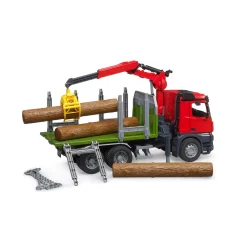 Bruder Auto Vrachtwagen MB Arocs Met Bomen