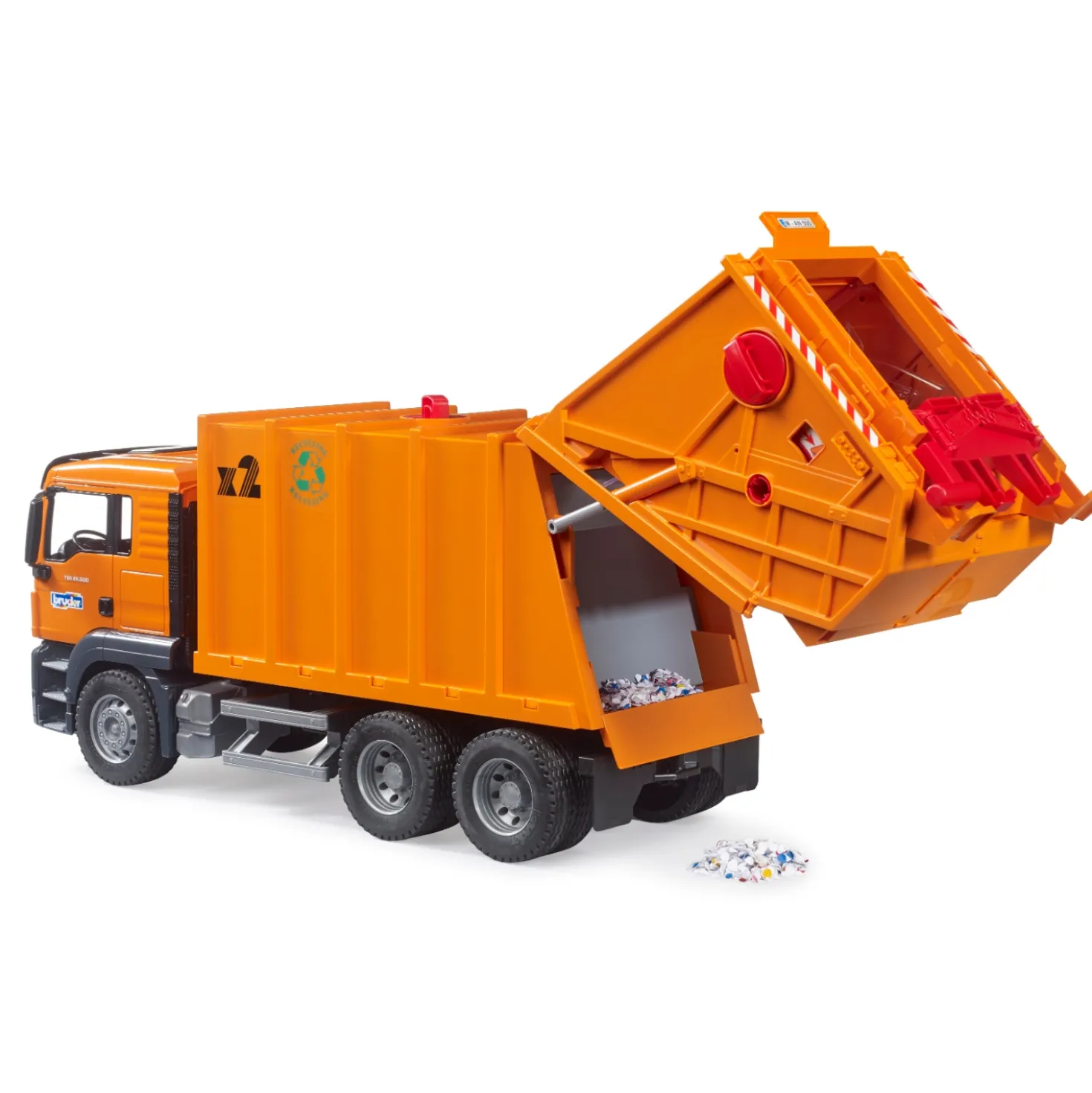 Bruder Auto Vrachtwagen Vuilnisauto Scania