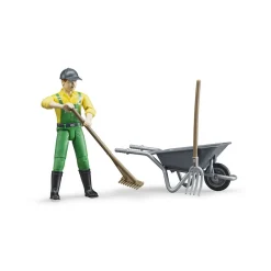 Bruder Bworld Figurenset Boer Met Accessoires