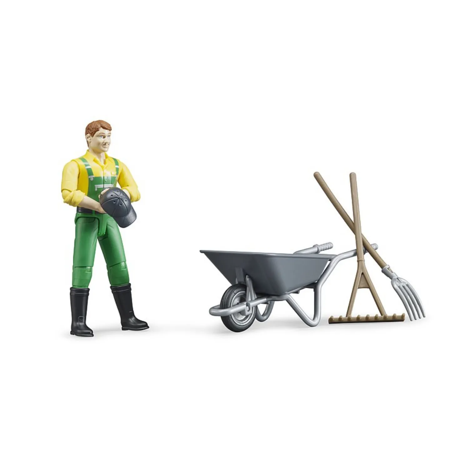 Bruder Bworld Figurenset Boer Met Accessoires