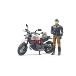 Bruder Motor Ducati Desert Met Bestuurder